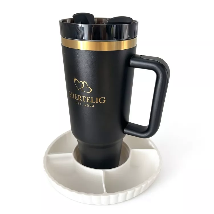 Ποτήρι 40 oz με πιάτο φρούτων σιλικόνης