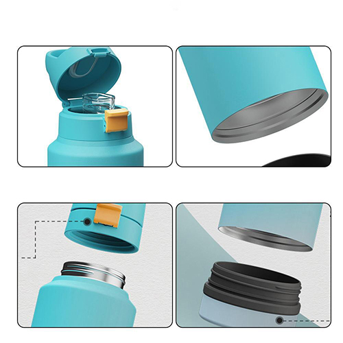 Water Bottle With Storage Compartment